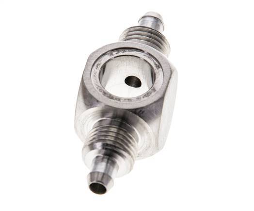 6x4 & G1/8'' Acier inoxydable 1.4571 Banjo Tee Push-on Fitting