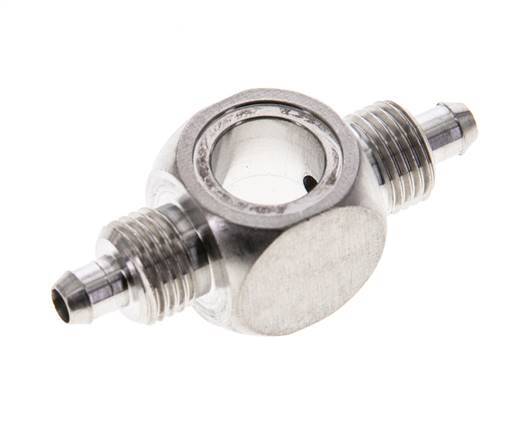 6x4 & G1/8'' Acier inoxydable 1.4571 Banjo Tee Push-on Fitting