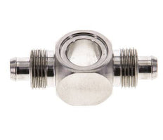 8x6 & G1/8'' Acier inoxydable 1.4571 Banjo Tee Push-on Fitting