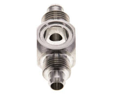 8x6 & G1/8'' Acier inoxydable 1.4571 Banjo Tee Push-on Fitting