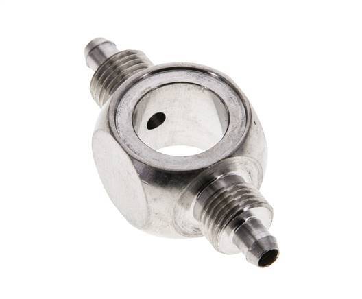 6x4 & G1/4'' Acier inoxydable 1.4571 Banjo Tee Push-on Fitting