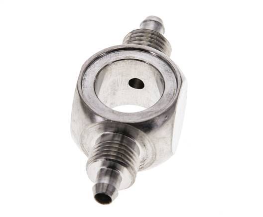 6x4 & G1/4'' Acier inoxydable 1.4571 Banjo Tee Push-on Fitting