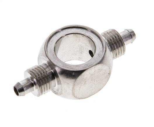 6x4 & G1/4'' Acier inoxydable 1.4571 Banjo Tee Push-on Fitting