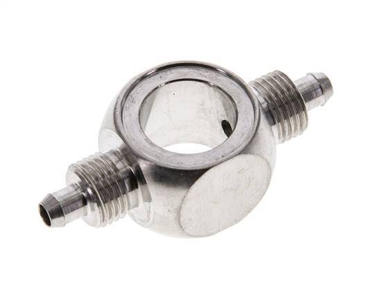 6x4 & G1/4'' Acier inoxydable 1.4571 Banjo Tee Push-on Fitting
