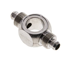 8x6 & G1/4'' Acier inoxydable 1.4571 Banjo Tee Push-on Fitting