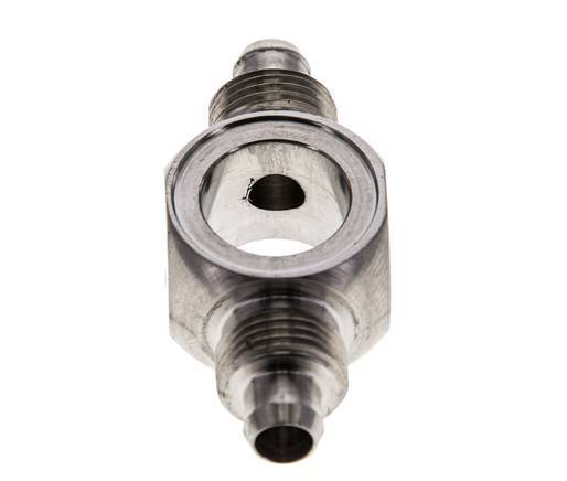 8x6 & G1/4'' Acier inoxydable 1.4571 Banjo Tee Push-on Fitting