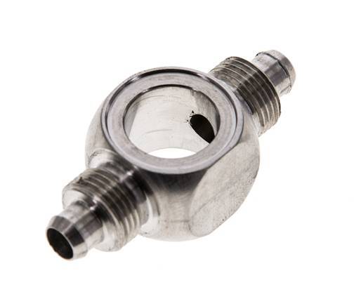 8x6 & G1/4'' Acier inoxydable 1.4571 Banjo Tee Push-on Fitting