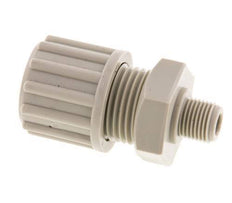 12x9mm & G1/8'' PP Raccord à compression droit avec filets mâles 10 bar