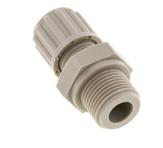 8x6mm & G3/8'' PP Raccord à compression droit avec filets mâles 10 bar