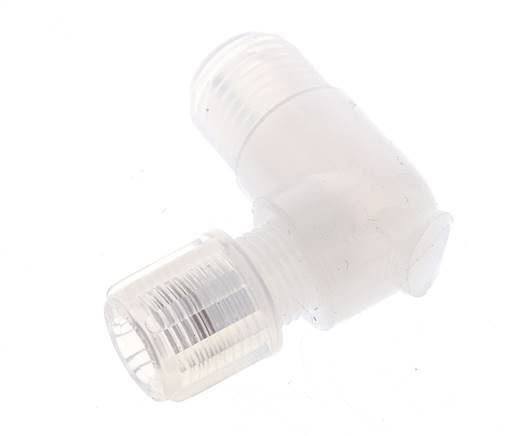 6x4mm & G1/4'' PFA Elbow Cutting Fitting with Male Threads 10 bar