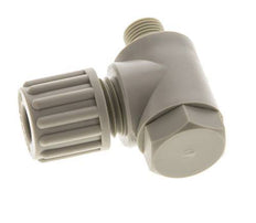 8x6mm & G1/8'' Raccord à compression coude en PP avec filets mâles avec boulon banjo 10 bar