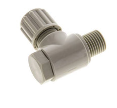 8x6mm & G1/4'' Raccord à compression coude en PP avec filets mâles avec boulon banjo 10 bar
