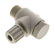 8x6mm & G3/8'' Raccord à compression coude en PP avec filets mâles avec boulon banjo 10 bar