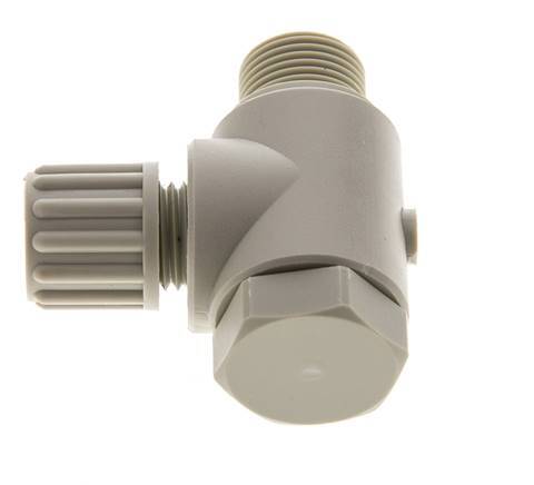 8x6mm & G3/8'' Raccord à compression coude en PP avec filets mâles avec boulon banjo 10 bar