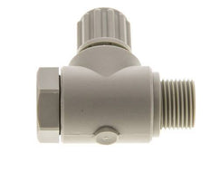 8x6mm & G3/8'' Raccord à compression coude en PP avec filets mâles avec boulon banjo 10 bar