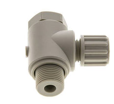 8x6mm & G3/8'' Raccord à compression coude en PP avec filets mâles avec boulon banjo 10 bar