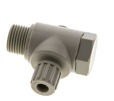 8x6mm & G1/2'' PP Elbow Compression Fitting with Male Threads with Banjo Bolt 10 bar