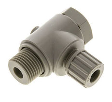 10x8mm & G1/2'' Raccord à compression coude en PP avec filets mâles avec boulon banjo 10 bar