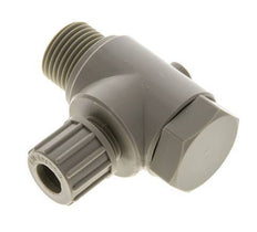 10x8mm & G1/2'' Raccord à compression coude en PP avec filets mâles avec boulon banjo 10 bar