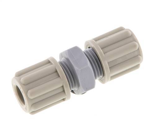 Raccord de compression droit en PA 6x4mm 10 bar [5 pièces].
