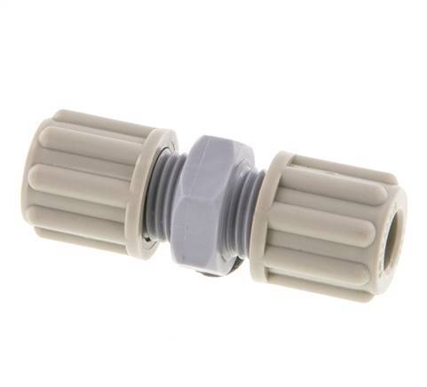 Raccord de compression droit en PA 6x4mm 10 bar [5 pièces].
