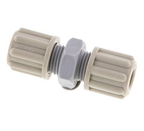 Raccord de compression droit en PA 6x4mm 10 bar [5 pièces].