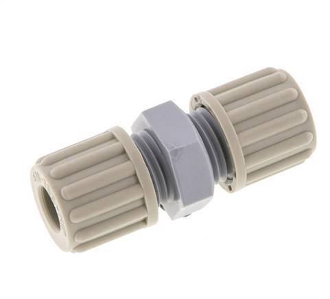 Raccord de compression droit en PA 8x6mm 10 bar [2 pièces].
