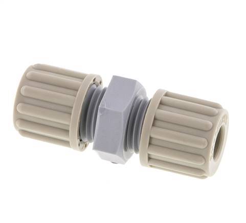 Raccord de compression droit en PA 8x6mm 10 bar [2 pièces].