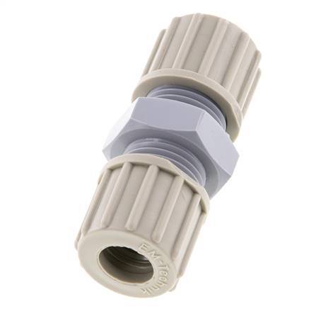 Raccord de compression droit en PA 10x8mm 10 bar [2 pièces]