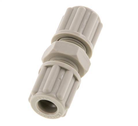 Raccord de compression droit en PP 6x4mm 10 bar [2 Pièces].