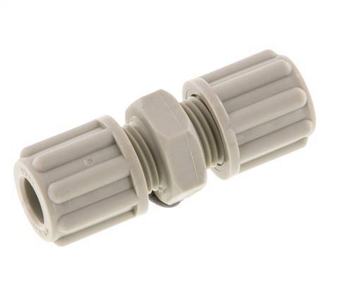 Raccord de compression droit en PP 6x4mm 10 bar [2 Pièces].