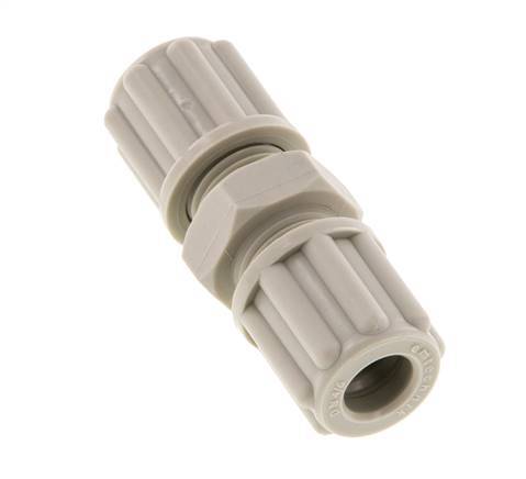 Raccord de compression droit en PP 6x4mm 10 bar [2 Pièces].