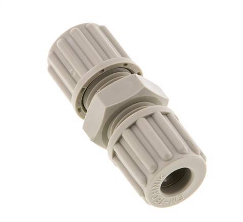 8x6mm PP Raccord à compression droit 10 bar