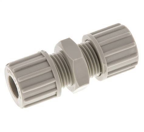 10x8mm PP Raccord à compression droit 10 bar