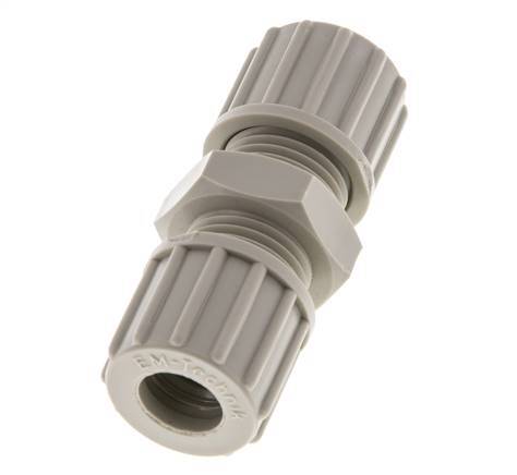 10x8mm PP Raccord à compression droit 10 bar
