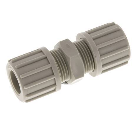 12x10mm PVDF Raccord à compression droit 10 bar