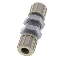 Raccord de compression droit PA 10x8mm Bulkhead 10 bar [2 Pièces].