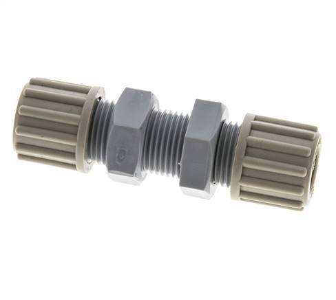 12x9mm PA Raccord à compression droit Bulkhead 10 bar