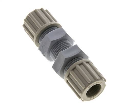 12x9mm PA Raccord à compression droit Bulkhead 10 bar