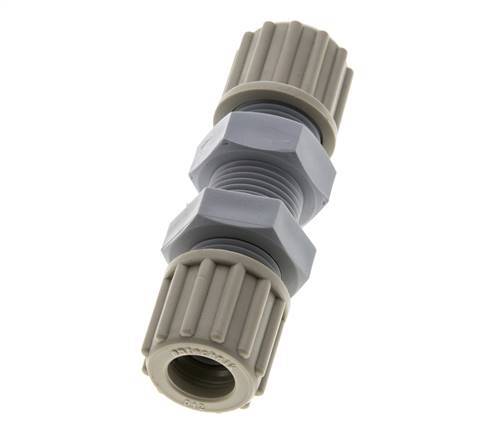 12x9mm PA Raccord à compression droit Bulkhead 10 bar