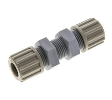 12x9mm PA Raccord à compression droit Bulkhead 10 bar