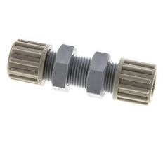 12x9mm PA Raccord à compression droit Bulkhead 10 bar