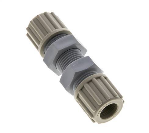 12x9mm PA Raccord à compression droit Bulkhead 10 bar