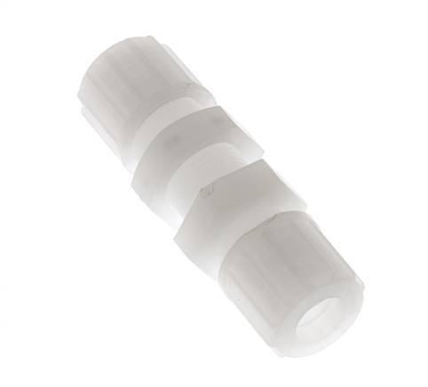 10x8mm PVDF Raccord à compression droit Bulkhead 10 bar