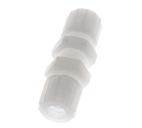 10x8mm PVDF Raccord à compression droit Bulkhead 10 bar