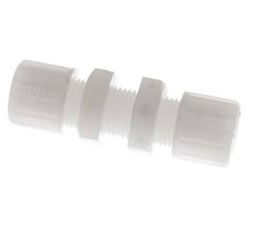 10x8mm PVDF Raccord à compression droit Bulkhead 10 bar