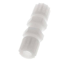 12x10mm PVDF Raccord à compression droit Bulkhead 10 bar