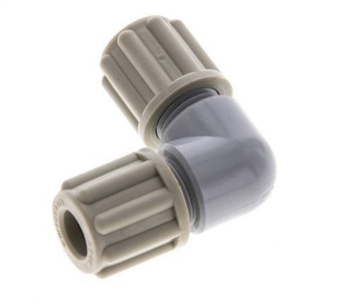Raccord de compression coude PA 6x4mm 10 bar [5 pièces].