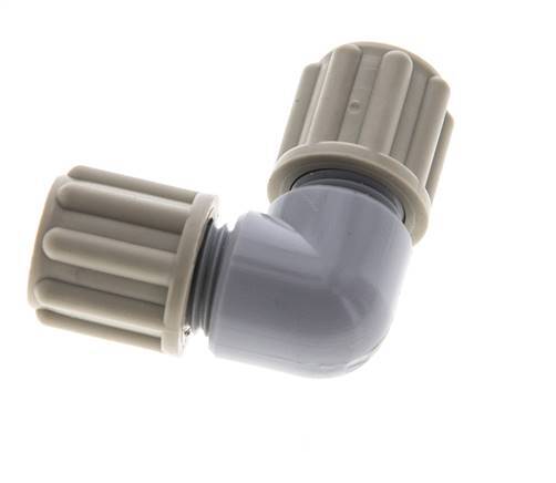 Raccord de compression coude PA 6x4mm 10 bar [5 pièces].