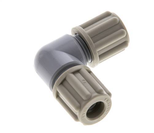 Raccord de compression coude PA 6x4mm 10 bar [5 pièces].